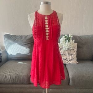 Free People Wherever You Go Mini Dress